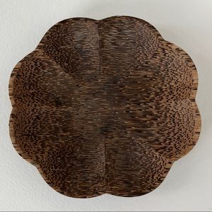 Coconut Palm Wood Plate